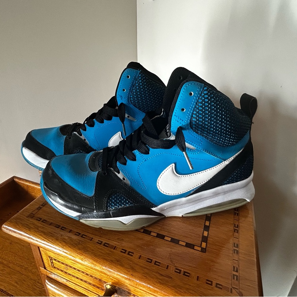 Nike Air Ulta Force Photo Blue / White - Wolf Grey - Black Men 10 Vintage